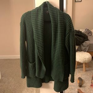 Super Cozy Green Sweater